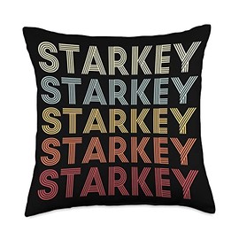 Starkey New York Starkey NY Retro Vintage Text Throw Pillow, 18x18, Multicolor