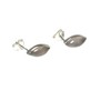 925-5x10mm Rose Quartz Stud Earrings (MRQST1404171), Sterling Silver, Quartz