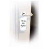 KL48 Door Hanger with German Text "Hier wohnt die beste