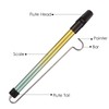 Btuty Metal Sliding Whistle Scale Sliding Flute with Steel Slider