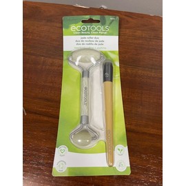 Jade Eco Tools Jade Roller Duo Depuffing And Soothing Face Eyes New