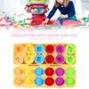 12pcs Matching Eggs Toy Set Children Early Educational Recognition Learning