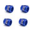 VEHSUN Econo Fitting 4pcs AN6 Hose End Finisher Clamp with