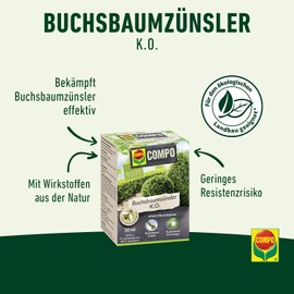 Compo Boxwood Leafroller K.O. Combats Pests on Box Trees, 50 ml, transparent