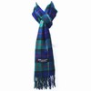 Winter Checked Plaid Wool 100% Cashmere Scotland Made Stripe Solid