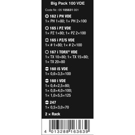 Wera 05105631001 Star Drive Screwdrivers