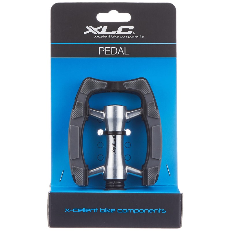 XLC Comfort Pedals City Black/Silver/Grey, 2501840300