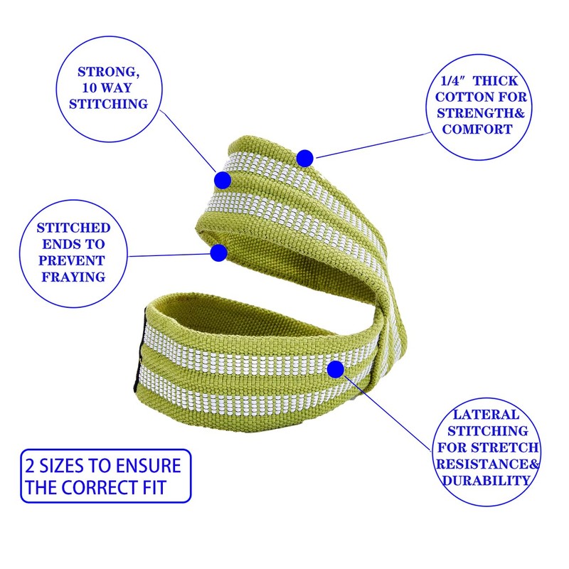 MOOCY Figure 8 Lifting Straps-Weightlifting Straps,Deadlifts - Deadlifting Straps,Lifting Straps,Wrist
