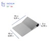 INOXLM Stainless Steel Tarokko Spatula Kitchen Bar Pub Restaurant Home