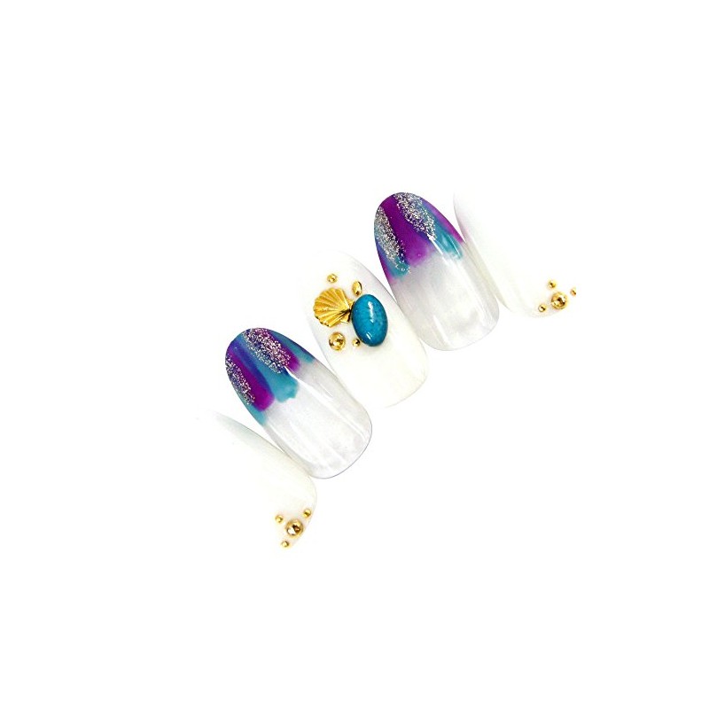 Narity! Nail Gel Nail Color 141 Neon Purple 0.1 oz