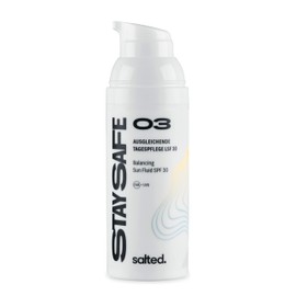 salted. Balancing Day Cream with SPF 30 | 50 ml | Moisturising | With Niacinamide | Sun Cream for Face & Body | Face Cream with UVA and UVB Protection | All Skin Types | Vegan