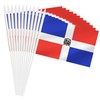 Yamiuo Dominica Mini Flag, 12 Pack Dominican Hand Held Small