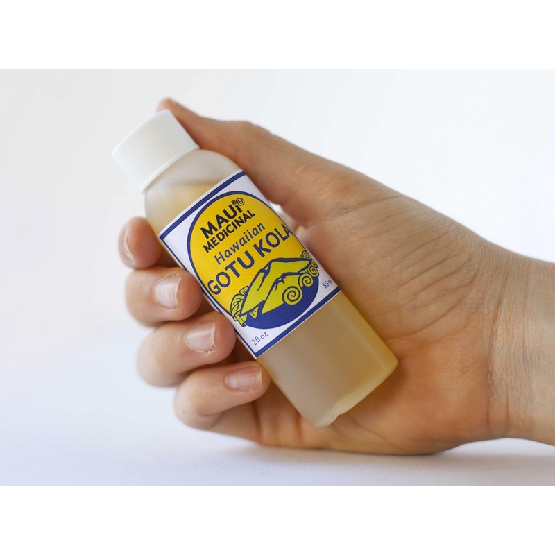 Gotu Kola " Brahmi " Oil 2fl. oz. "Mauifarmacy Grown"