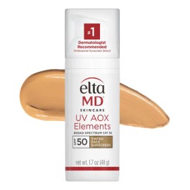 Eltamd Uv Aox Elements Tinted Mineral Face Sunscreen Lotion