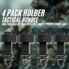 [ 4 Pack ] Tactical Gloves Holder Bundle | Full