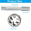 Zorveiio 5/8"-18 UNEF Tap and Die Set, 5/8 x 18