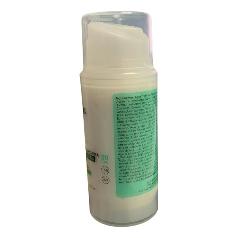 Bloqueador Solar Crema Resistente Al Agua Seasons 100gr