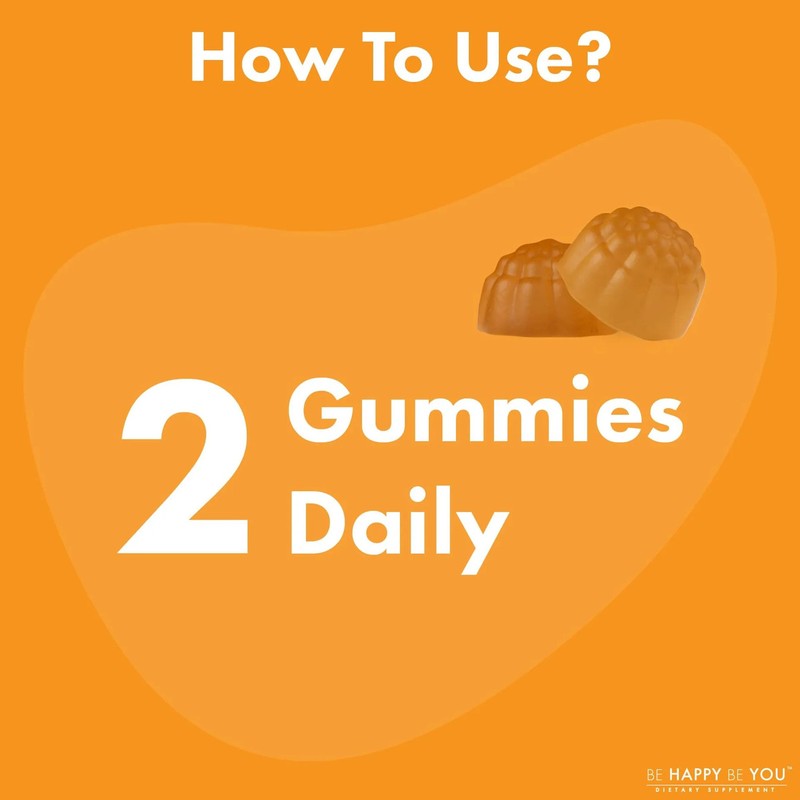 Be Happy Be You Gomitas Jengibre Curcuma Veganas 90u