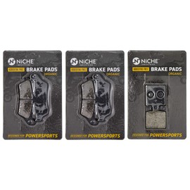 NICHE Brake Pad Set for Ducati Monster 620 695 Multistrada 61340721A 61340731A 61340541A Front Rear Organic