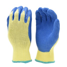 G & F Products G & F 1607XL Cut Resistant Work Gloves, 100-Percent Kevlar Knit Work Gloves, Make by DuPont Kevlar, Protective Gloves to Secure Your hands from Scrapes, Cuts in Kitchen, X-Large , Blue