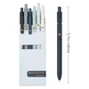Ddaowanx Gel Pens, 0.7mm Quick Dry Black Ink,Fine Point Smooth