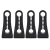 Sound Deadener for Door Lock,Rubber Shock Absorber for Car Door