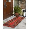 Unique Loom Outdoor Tribal Collection Area Rug - Quepos (2'