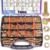 Taiss 618pcs Grade 8.8 Bolts and Nuts Kit,Bolt Assortment Kit