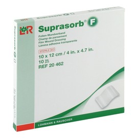 SUPRASORB F Folien Wundverb.10x12cm 20462, 10 St