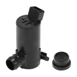 HOPESPANNER No.9169611 Windshield Washer Pump for Volvo V70 1998-2007,for Volvo XC90 2005-2014 Black Front Washer Fluid Pump Windshield Wiper Pump Plastic 1 Pc