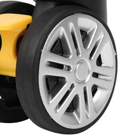 Bnineteenteam Luggage Suitcase Wheels,Brake Mute Double Row Wheel Suitcase Luggage Replacement,Universal Wheel Outdoor Accessories
