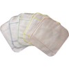 Sweet and Koton Cloth Napkins, Plain, Pastel Colors, Set of