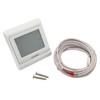 Touch Screen Digital Under Floor Heating Thermostat in White -