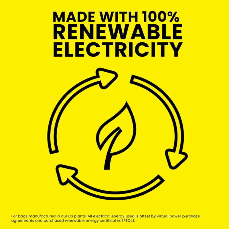 Glad ForceFlex Tall Kitchen Trash Bags, 13 Gallon, Gain Fresh