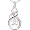 ALOV Jewelry Sterling Silver 30th Birthday Anniversary Lucky Number 30