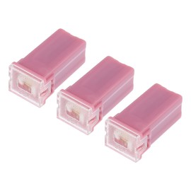 X AUTOHAUX 3pcs 32V 30 Amps Mini Block Fuse Car Box Shaped Fuse for Trucks Pickup Cars and SUVS