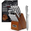 Kuisine Premium Knife Set,One Piece Molding High Carbon Stainless Steel