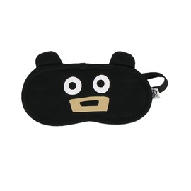 Lazy One Women's Cotton Face Mask for Sleep, Washable Sleeping Mask for Adults, Bear (Black Bear)