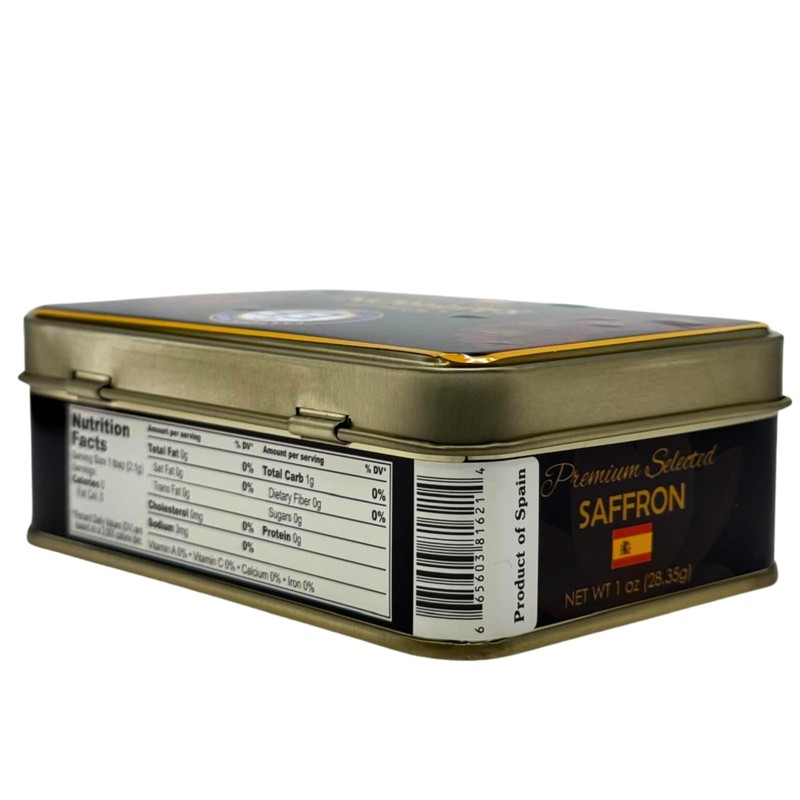 Eastern Feast - Spanish Saffron Threads, 1 oz (28.35 Grams),