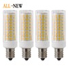 E12 LED Light Bulb, Dimmable E12 Candelabra Base Light Bulbs, 70 - 75W Equivalent 750 Lumens, 4 Packs for Chandelier, Ceiling Fan, Desk Lamp (Warm White)