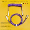 Basaltech Electronic 1.5 Meters USB C to A Extension Coiled