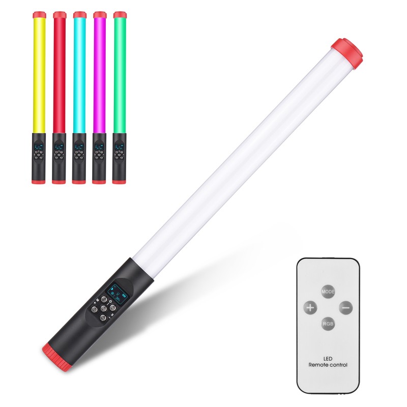 Portable Handheld RGB Tube Light LED Light Wand IPX8 30M