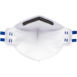 Portwest P250 Disposable FFP2 Fold Flat Respirator Face Mask (Pack of 20) White