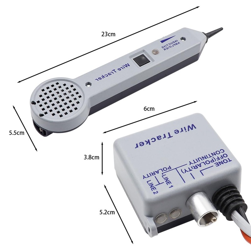 Tiardey Phase Tester for Cables,Cable Kit Tone Generator 200PE Cable