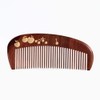 Tan Kisyo Tan Mujiang Wooden Comb Stem, Anti-Static, Wood Comb