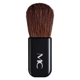 Cheek Brush, Compact (Powder Brush, Face Brush, Blush Horse Hair, Portable, Made in Japan) (MC Collection)