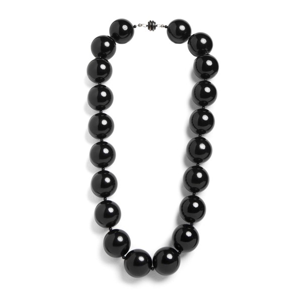 Hot Girls Pearls Black Ice 20" Cooling Necklace | Stylish Way To Stay Cool While Looking Hot | FREE Insulated Travel Pouch Included With Every Item