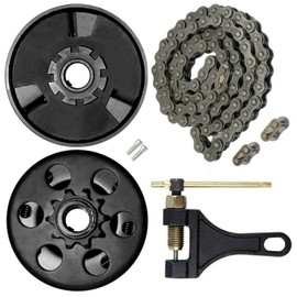 FELLERS SMALL ENGINES 10T 3/4" BORE CLUTCH SET FITS COLEMAN 196CC CT200U CT200UEX BT200X MINI BIKE