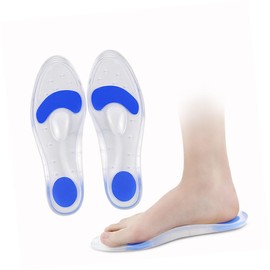 IWOWHERO 1 Pair Sports Insoles Gel Inserts for Men Trainers Cases Cute Insoles for Heels Scrubber Arch Support Shoes Pads Foot Gel Pads Cushion Insoles Ladies Shoe Pads Foot Care Insoles