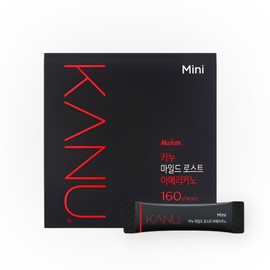 Maxim Kanu Mini Mild Roast Americano 160pcs Dongseo Food Coffee Large Capacity / 맥심 카누 미니 마일드 로스트 아메리카노 160개입 동서식품 커피 대용량